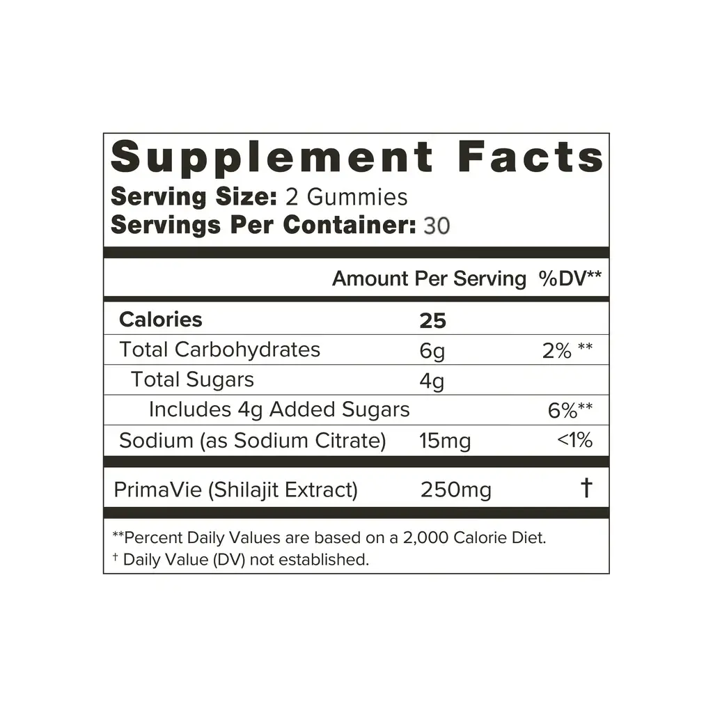 Shilajit Gummies - Image 4